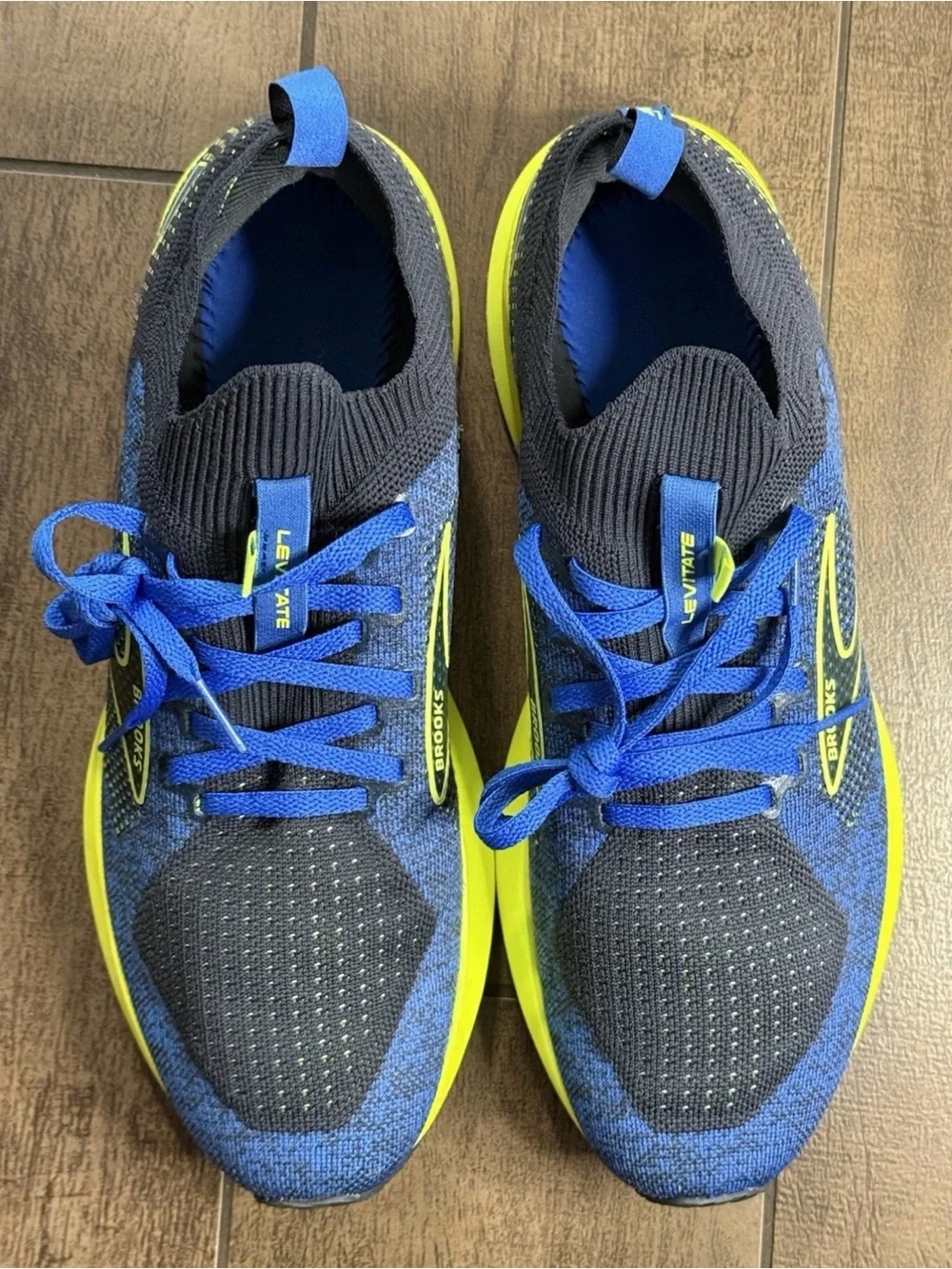 Brooks Levitate StealthFit 5 Blue/Indian Ink/Night Life Men’s Sz 9